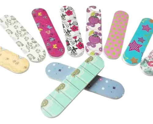 Lima Mini Decoradas X 50 Estampadas Color Souvenir Spa Nena