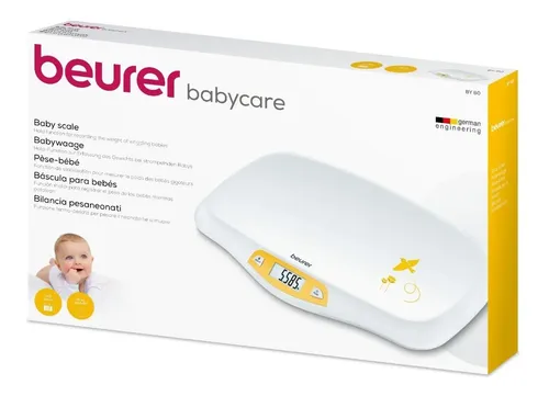 Balanza Digital Pediátrica Beurer By 80 Blanca, Hasta 20 Kg