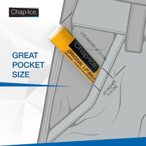 Protector Labial Analgesico Chap Ice Paspado Import Lip Balm