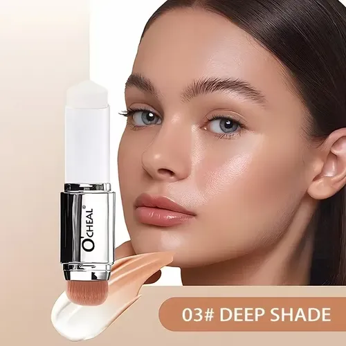Base De Maquillaje Coreana Viral Barra Con Brocha Ocheal