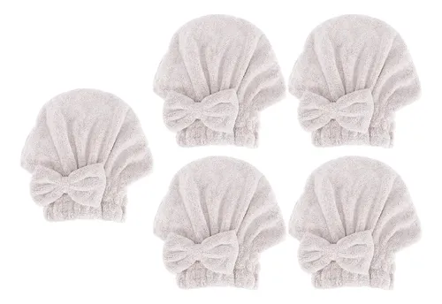 Premium 5 Gorras Para Secar El Cabello, Fibra De Carbono,
