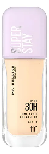 Base De Maquillaje Maybelline Super Stay Lumi Matte Tono 110