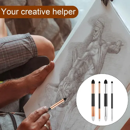 Esponja Artist Blending, 8 Unidades, 2 Tamaños Con Punta
