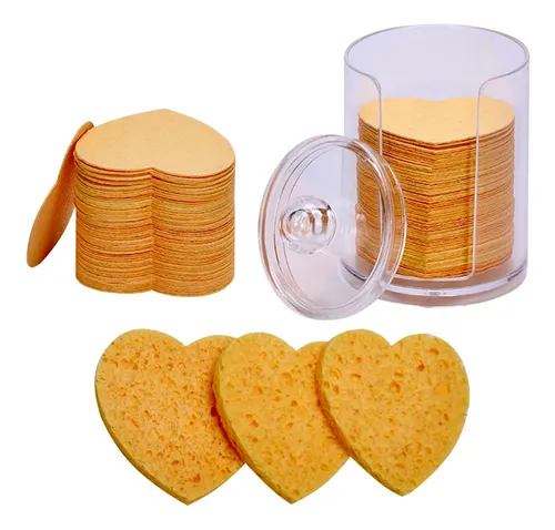Esponjas De Maquillaje En Forma De Corazón Y Oso