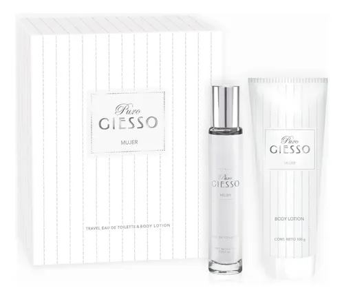 Giesso Puro Set Perfume Mujer 19ml + Body Lotion 100g Fragancia