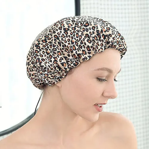 Cubrecabezas Maquillaje Gorro Ducha Baño Mujer 4pc Elástico