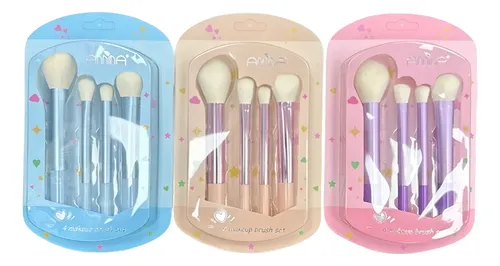 Brochas De Maquillaje Annina X 4