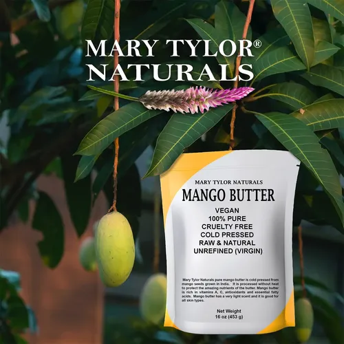 Manteca De Mango Mary Tylor Naturals Prensada En Frío, 1 Kg