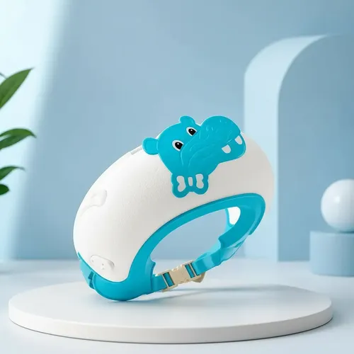 Gorro Protector Ducha Bebé Niño Ajustable Protege Ojos Oídos