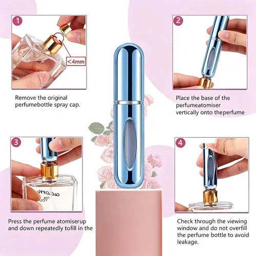 Botella De Perfume Compacta Ligera Para Mujer Salida Diaria