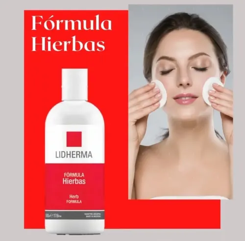 Loción De Hierbas Lidherma X 500 Calmante Pieles Sensibles