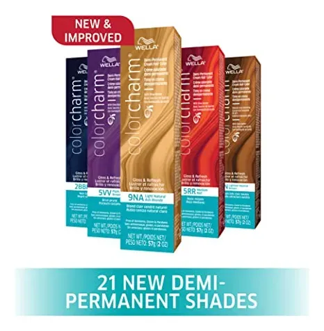 Tinte De Pelo Wella Colorcharm Demi Permanent 6n Dark Natura