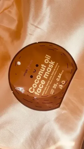 Mascarilla Facial Con Óleo De Coco Simple Y Beauty 25g
