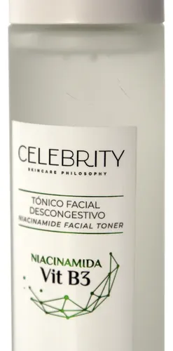 Celebrity Tónico Facial Descongestivo Niacinamida X120ml