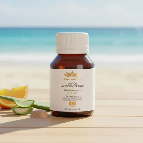 Royal Bronze Loción Autobronceante Dha 6% Efecto Instantáneo