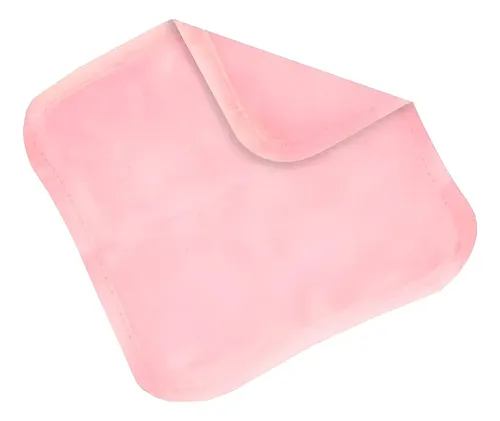 Toalla Desmaquillante Pad Microfibra Rosa Limpieza Facial