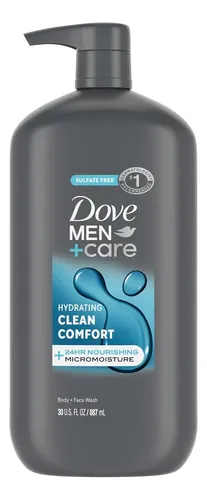 Gel De Baño Dove Men + Care Clean Comfort 30 Oz