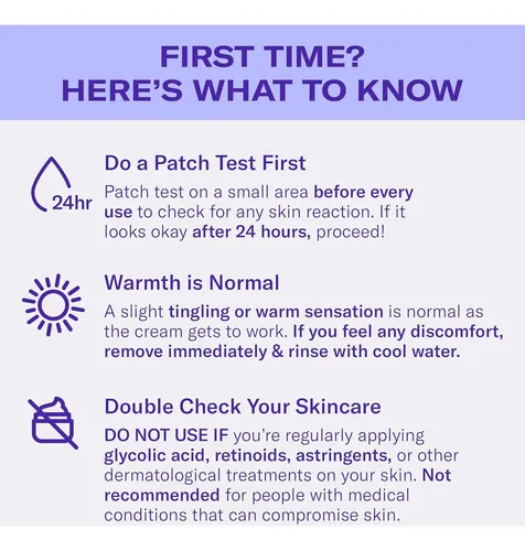 Crema Eliminadora De Vello Facial Para Mujeres Con Suero