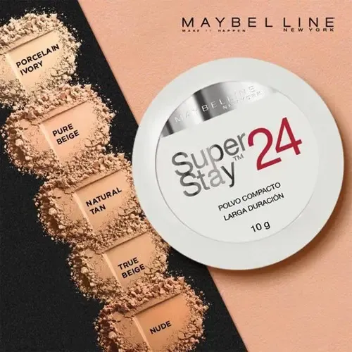 Maybelline Superstay 24h Polvo Compacto Tono Nude 10g