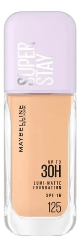 Base De Maquillaje Superstay Lumi Matte Maybelline Tono 125