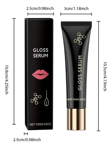 L/x Lápiz Labial Hidratante Y Rellenador Para Labios Blanco