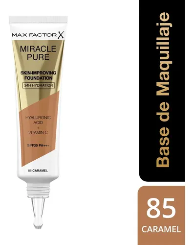 Base de maquillaje Max Factor Miracle Pure Caramel 85