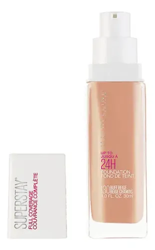 Base Maquillaje Maybelline Superstay 24hs Full Coverage Tono Buff beige
