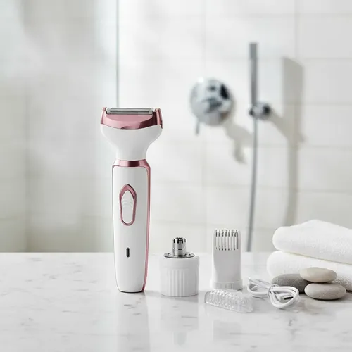Máquina Para Depilarse Mujer 4 En 1 Portatil Cuerpo Y Cara