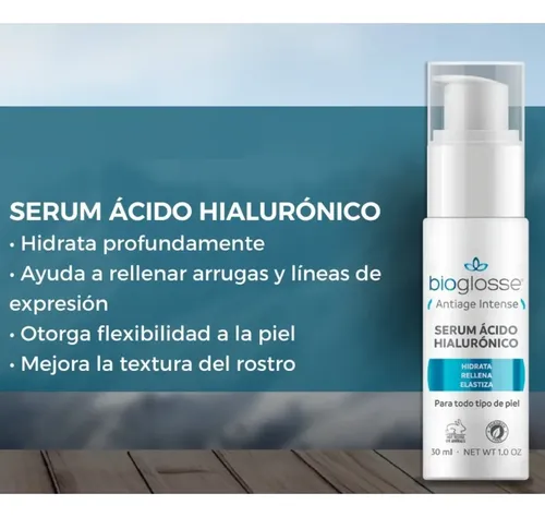 Bioglosse Serum Facial Ácido Hialurónico 30ML