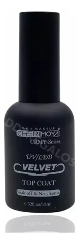 Top Coat Uv/led Velvet Matte Terciopelo Cherimoya Semiperman