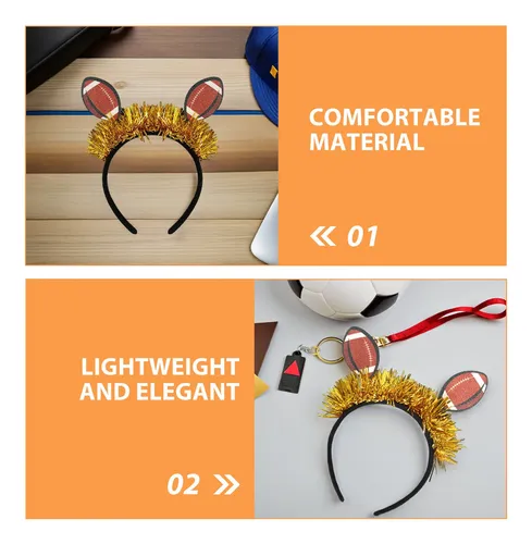 2 Piezas Cintas De Pelo Multicolor Para Deportes