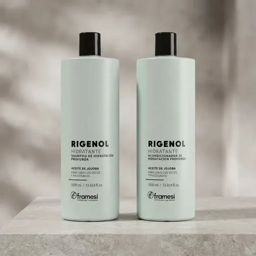 Kit Rigenol Hidratante Shampoo + Acond. Framesi X1000ml