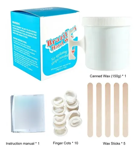 Kit De Cera Dura Enlatada Para Microdepilación A Baja Temper