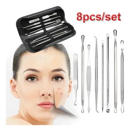 Juego De 8 Piezas Blackhead Comedone Acne Pimple Ii