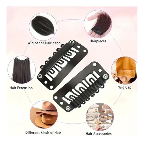 Peluca C A Clips Cucas J, 32 Mm, Extensión De Cabello En For