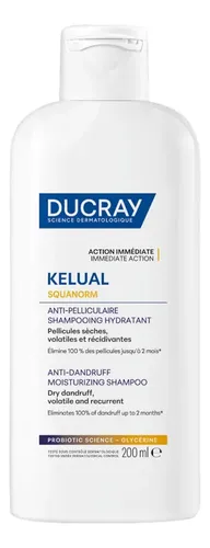 Ducray Squanorm Shampoo Anticaspa Seca X 200ml Original