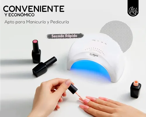 Cabina Lámpara Uv Led Uñas Profesional 48w Esmalte Soft Gel