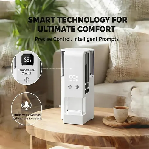 Hot Towel Dispenser, 2026 Upgrade 5-second Rapid Heating