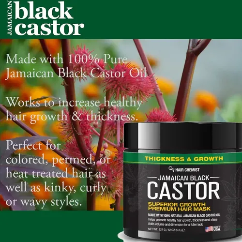 Mascarilla Capilar Hair Chemist Superior Growth Jamaican Bla