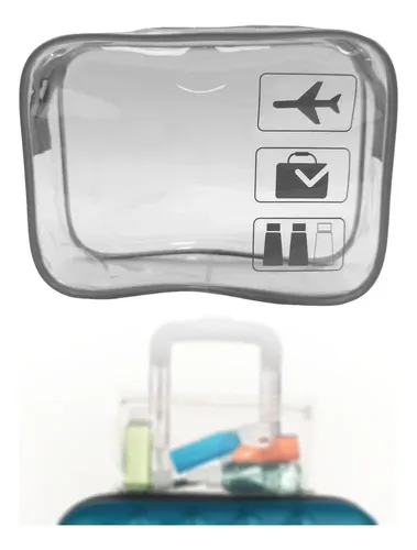 A 2 Bolsa De Aseo Transparente, Organizador De Maquillaje L