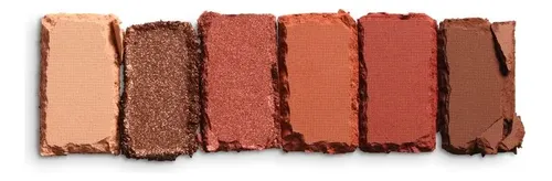 Nyx – Ultimate Edit – Warm Neutrals – Paleta 6 Sombras Color De La Sombra Marrón Oscuro