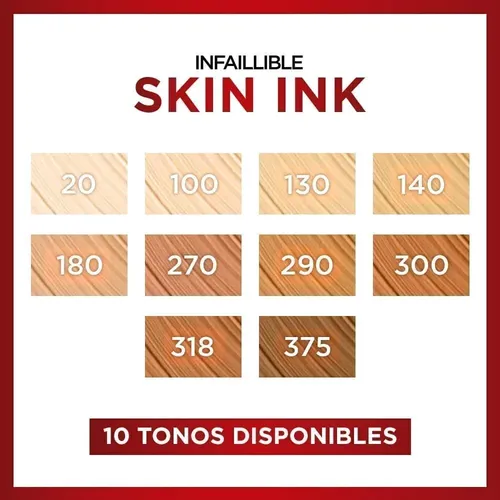 Base De Maquillaje Skin Ink Loréal