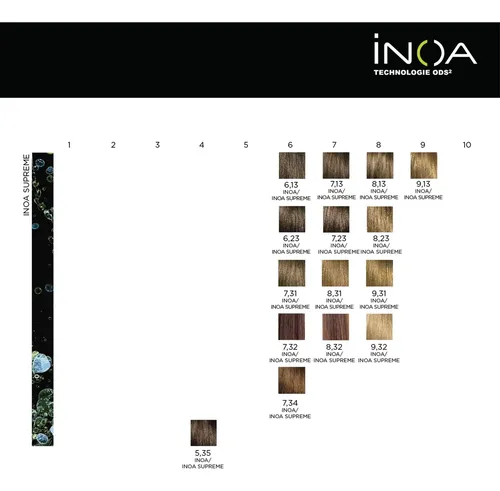 Tintura Inoa Sin Amoniaco Coloracion X60grs Loreal Pro Tono 7.43 rubio cobrizo dorado