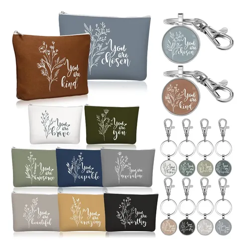 Bolsas De Maquillaje Sieral Housekeeping Week Gift, 20 Unida