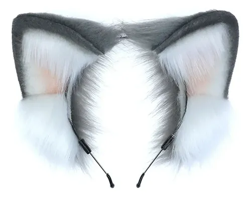 Diadema Con Forma Orejas De Gato, Para Pelo De Animal