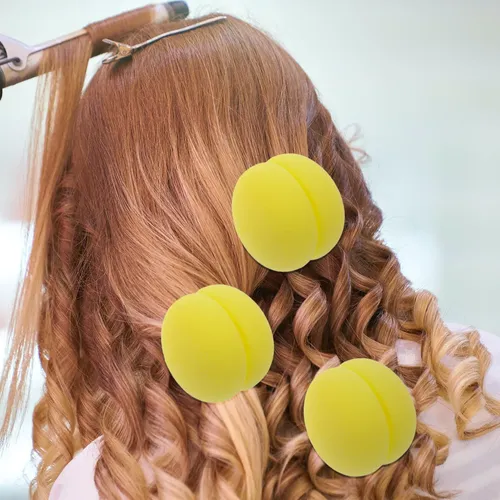 Esponja Enrollable Moderna, 12 Bolas Para Rizar El Pelo
