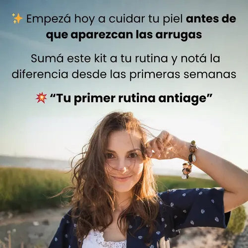 Rutina Facial +30 Años Primer Antiage, Prevenir Arrugas