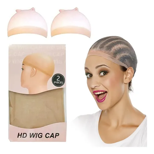Peluca Hd Cap, Medias De Alta Definición, Malla, Transparent