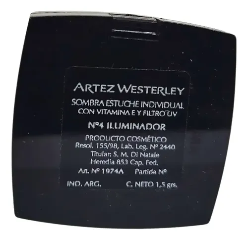 Artez Westerley Sombra Individual N°4 Iluminador. Cont.1.5g 4