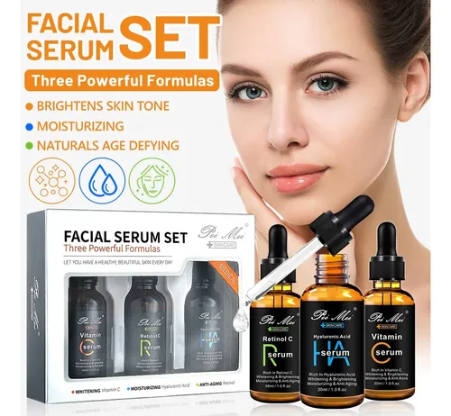Suero Facial Lying Con Vitamina C, Retinol, Ácido Xx